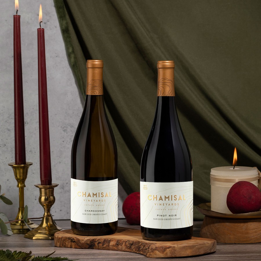 Chamisal Vineyards Estate Chardonnay & Pinot Noir Gift