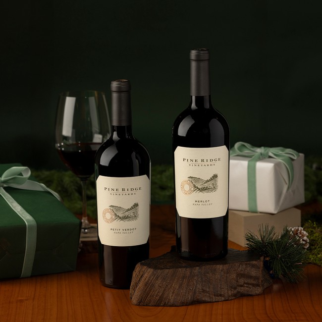 Pine Ridge Vineyards Bordeaux Wine Gift